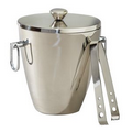 Elegance Stainless Steel Collection Victoria DW Cooler/Ice Bucket w/ Tongs